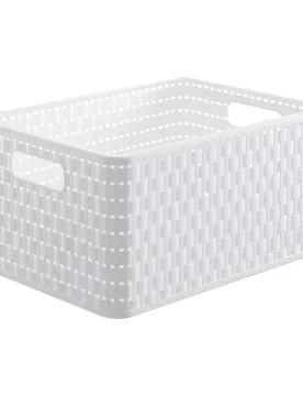 Rotho Korb COUNTRY, 18 l weiss - Rotho - FashionsVida
