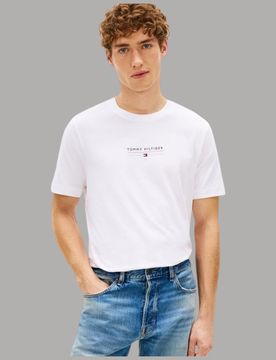 T-shirt Cotone Logo Centrale Regular Fit