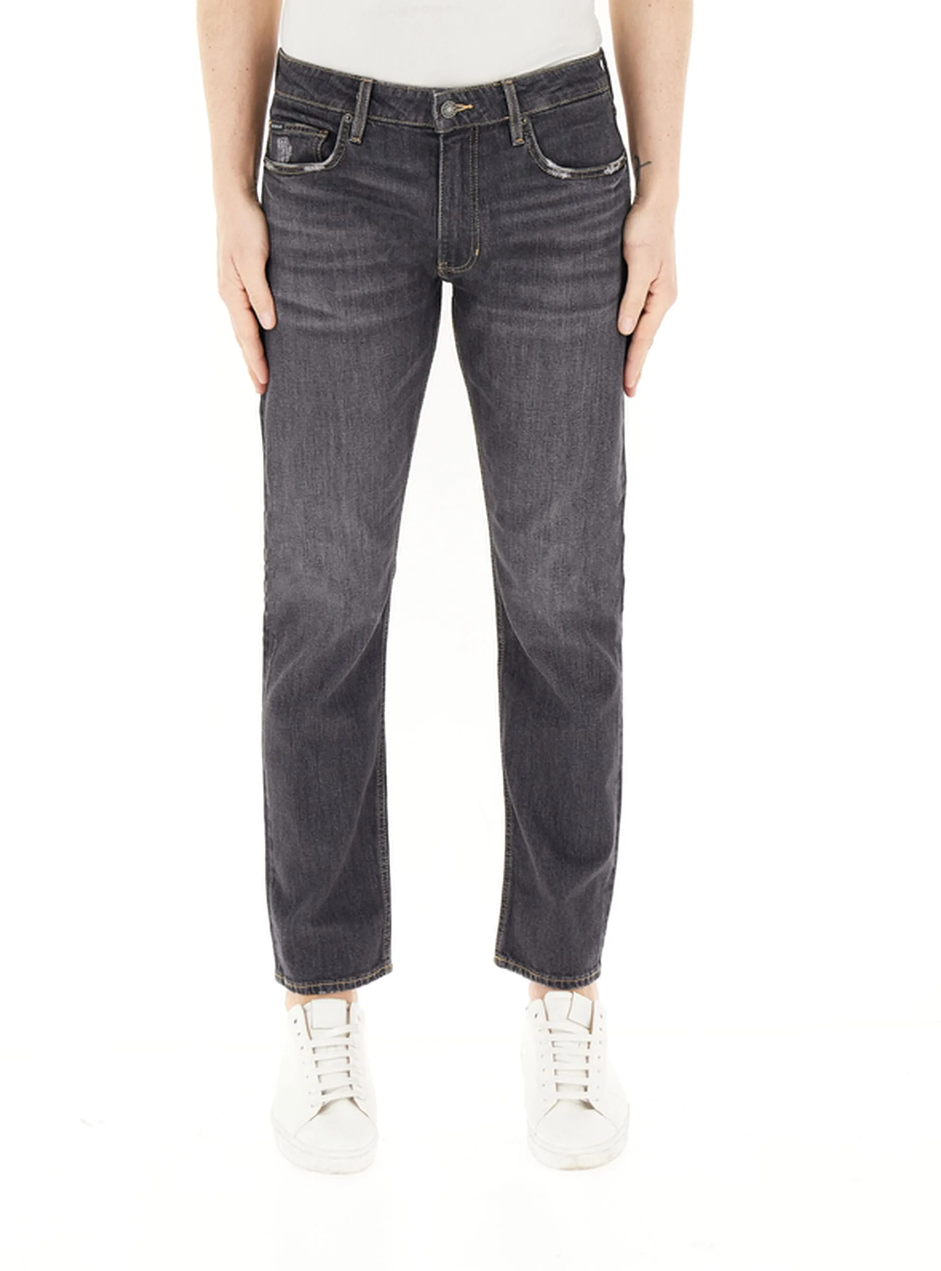Jeans straight leg GRIGIO SCURO 33 - Guess Jeans - FashionsVida
