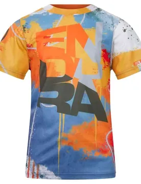 Maglietta A Maniche Corte Single Track Core Ii Mustard - Endura - FashionsVida