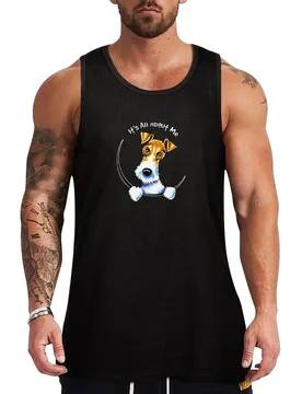 Wire Fox Terrier : Its All About Me Tank Top Workout Ready Tank Top Moisture Wicking Athletic Top - Aliexpress - FashionsVida