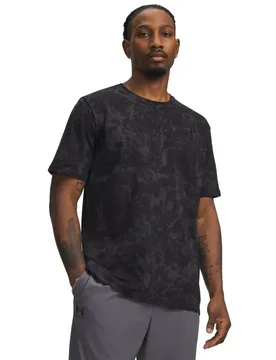 T-shirt à Manches Courtes Icon Novelty Black / Ultimate Black XL - Under armour - FashionsVida