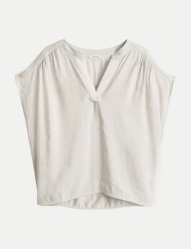 Opus Jerseyshirt Sawoko Weiß 44