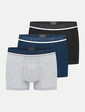 Boxershorts 3er-Pack Mehrfarbig M - Schiesser - FashionsVida