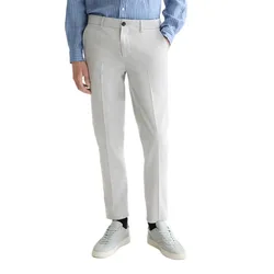 Pantalon Chino Mott Tailored Fit Grey Melange 36