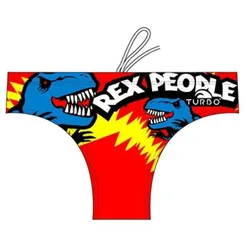 Rex People Swimming Brief Red 7-8 Years Boys