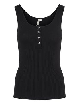 PIECES Top 'PCKitte' negro