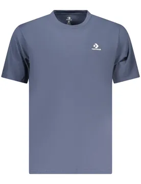 Herren Kurzarm-T-Shirt Blau CVM5T876_BL410