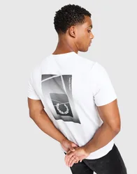 Mens Maglia Back Graphic - Bianco, bianco bianco Uomo taglia XXL