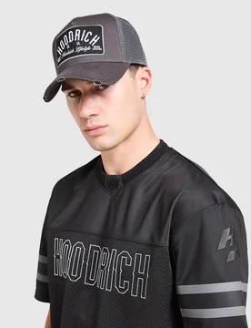 Womens DTS Trucker Cap - Nero, nero nero Donna taglia One Size - Hoodrich - FashionsVida
