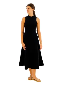 Robe Longue Sans Manches Cassandra Jet Black A996 M - Guess - FashionsVida