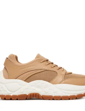 Sneakers XW002227 AF21430 U6149 Beige 39 female - Armani exchange - FashionsVida