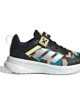 Scarpe Da Running Minecraft Fortarun .0 Children Core Black / Matte Silver / Dual Yellow EU 35 - Adidas - FashionsVida