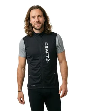 Gilet Core Bike Subz Black / Silver - Craft - FashionsVida