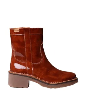 Stivaletti Con Tacco Iris-ca Brown Leather EU 39