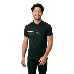 Polo à Manches Courtes Advanced 17283 Black 4XL