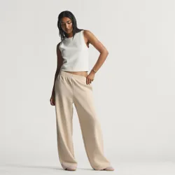 PANTALONI SOFT LUX A GAMBA DRITTA XL Crystal Linen