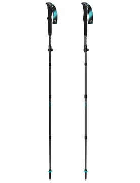 Bâtons de trail en carbone - Ultrax Carbon - Noir - Fizan - FashionsVida