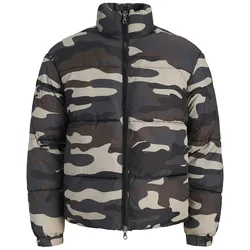 Giacca Trapuntata Cover Aop Black / Aop M