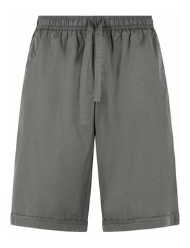 Pantaloncini di cotone verde