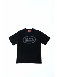 T-shirt girocollo JUNIOR BOY NERO 16Y