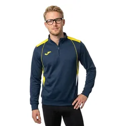 Championship Vii Half Zip Sweatshirt Navy / Yellow XL