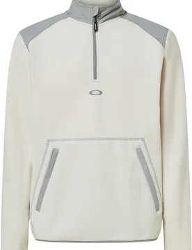 Polaire technique à col zippé - Butter Tech Fleece Mist Cement en Nylon - Taille XL - Gris - Oakley - FashionsVida