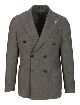 Blazer a doppio petto sfoderato