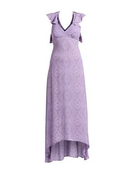 ETRO Maxi-Kleid Damen Lila 34 Damen