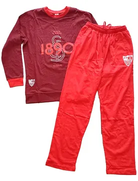 Pyjama à Manches Courtes Summer 25 Red / White S Homme
