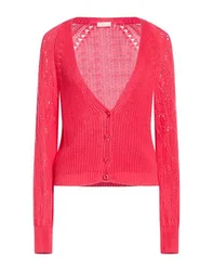 Strickjacke Damen Koralle S Damen