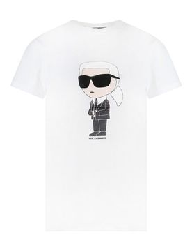T-shirt in cotone biologico con stampa
