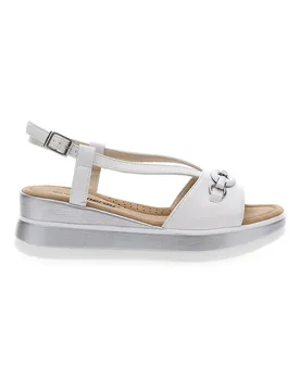 SANDALI PLATFORM BIANCHI E477 37 - Energy - FashionsVida