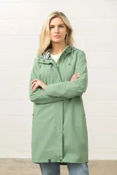 Beachcomber Womens Long Waterproof Jacket - - Size: 8
