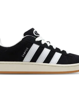 Campus Men's Sneakers - Black - Size 6.5 - Leather - Black - Size: 6.5 - Adidas - FashionsVida