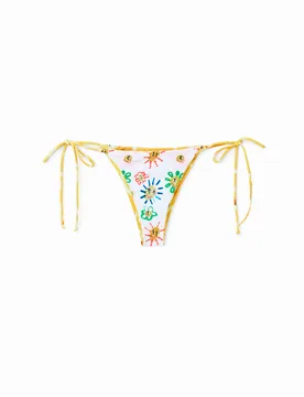 Bas de bikini réversible YELLOW M female - Desigual - FashionsVida