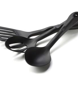 Kochbesteck Nylon 3-teilig schwarz Default Title adult