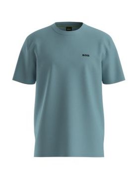 Para hombre. 50506373 Camiseta con Detalle de Logo (S), , Casual, Algodón, Manga corta