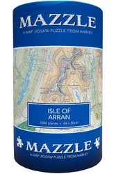 Map Jigsaw Puzzle Isle of Arran