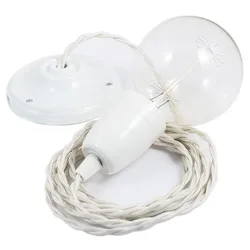 Cables Suspension Luminaire Tm00 Diy 2 M Ivory / White One Size
