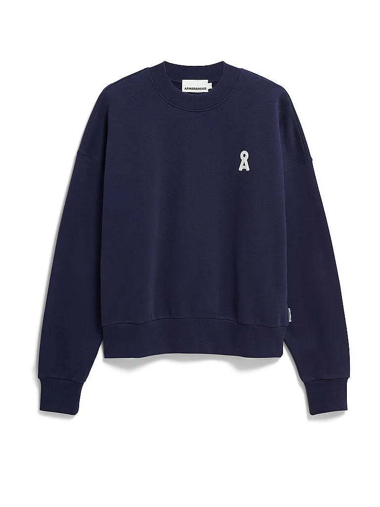 Suéter ICONIC ALIZAA azul oscuro S - Armedangels - FashionsVida