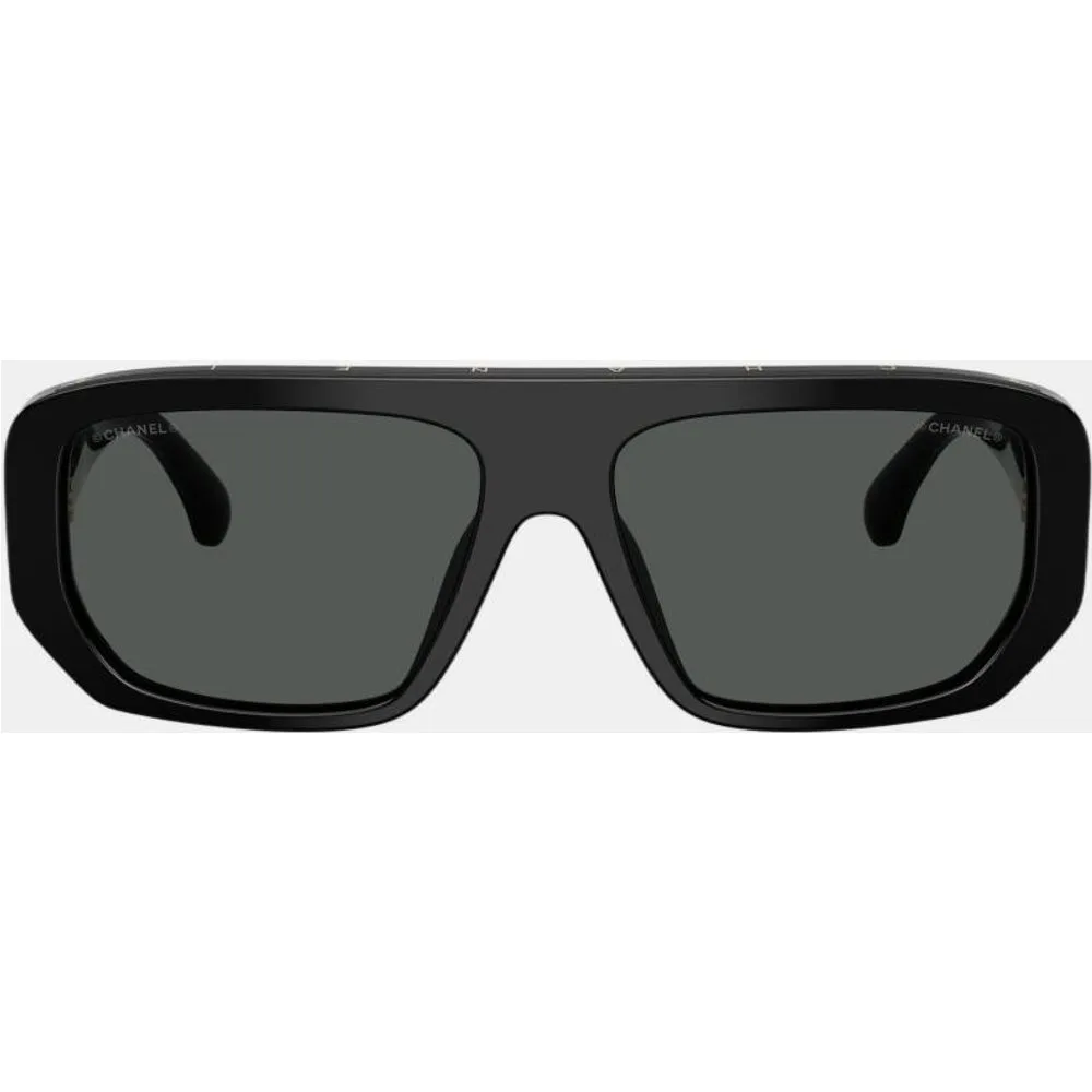 Gafas de sol CH5556U de mujer rectangular en acetato - Chanel - FashionsVida