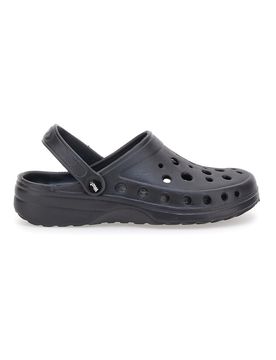 Ciabatte Clogs Nere in Gomma 3 44