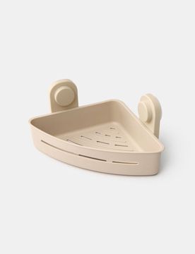 Mensola doccia con ventose - beige