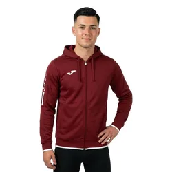 Sweat-shirt à Zip Olimpiada Burgundy L
