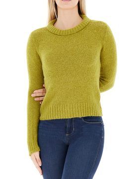 Maglione misto alpaca PISTACCHIO XL