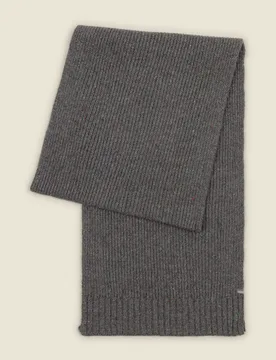 Virrat Mens Nep Wool Blend Boxed Scarf - - Size: ONESIZE - Larsson & Co - FashionsVida