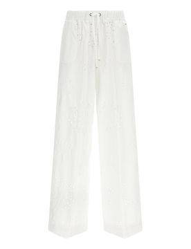 Herno Pantaloni in pizzo sangallo