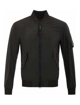 Giacca in nylon allungata