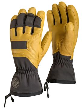 Leder Handschuhe aus PrimaLoft® Patrol Gloves Beeswax für Herren aus Leder Größe S Gelb